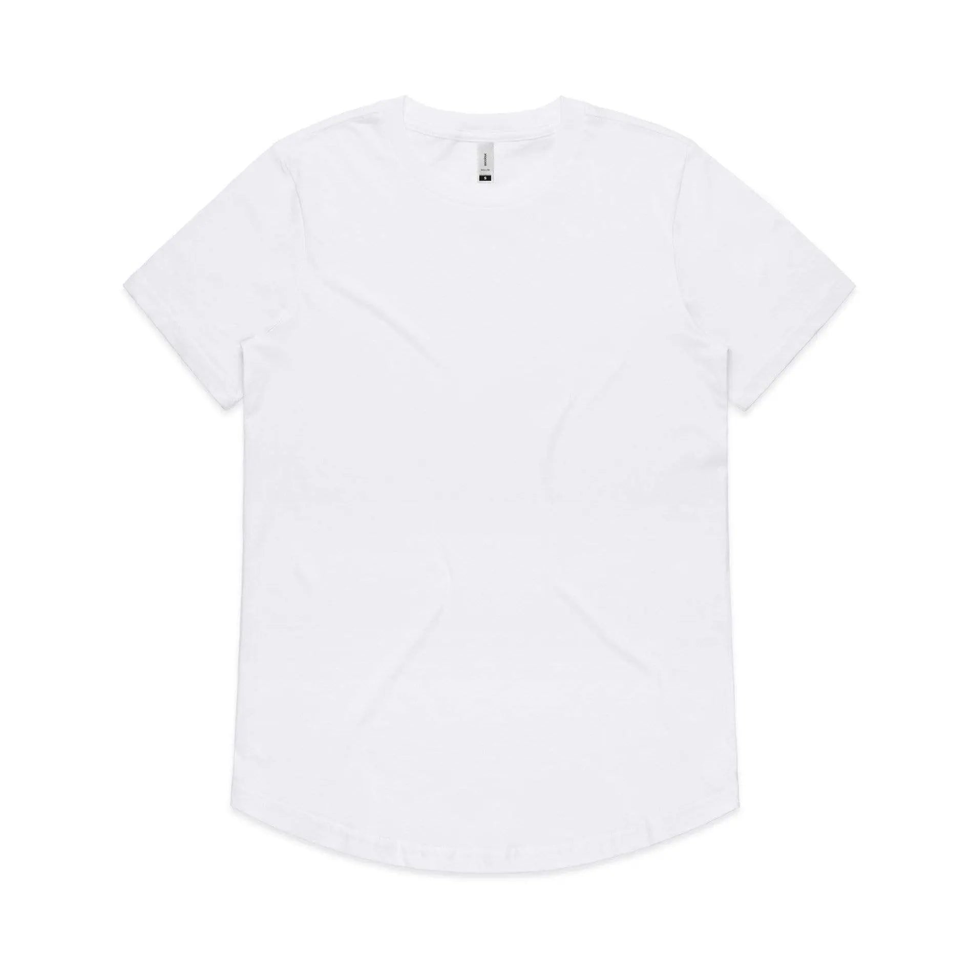 As Colour Women's drop tee 4052 Casual Wear As Colour WHITE XSM